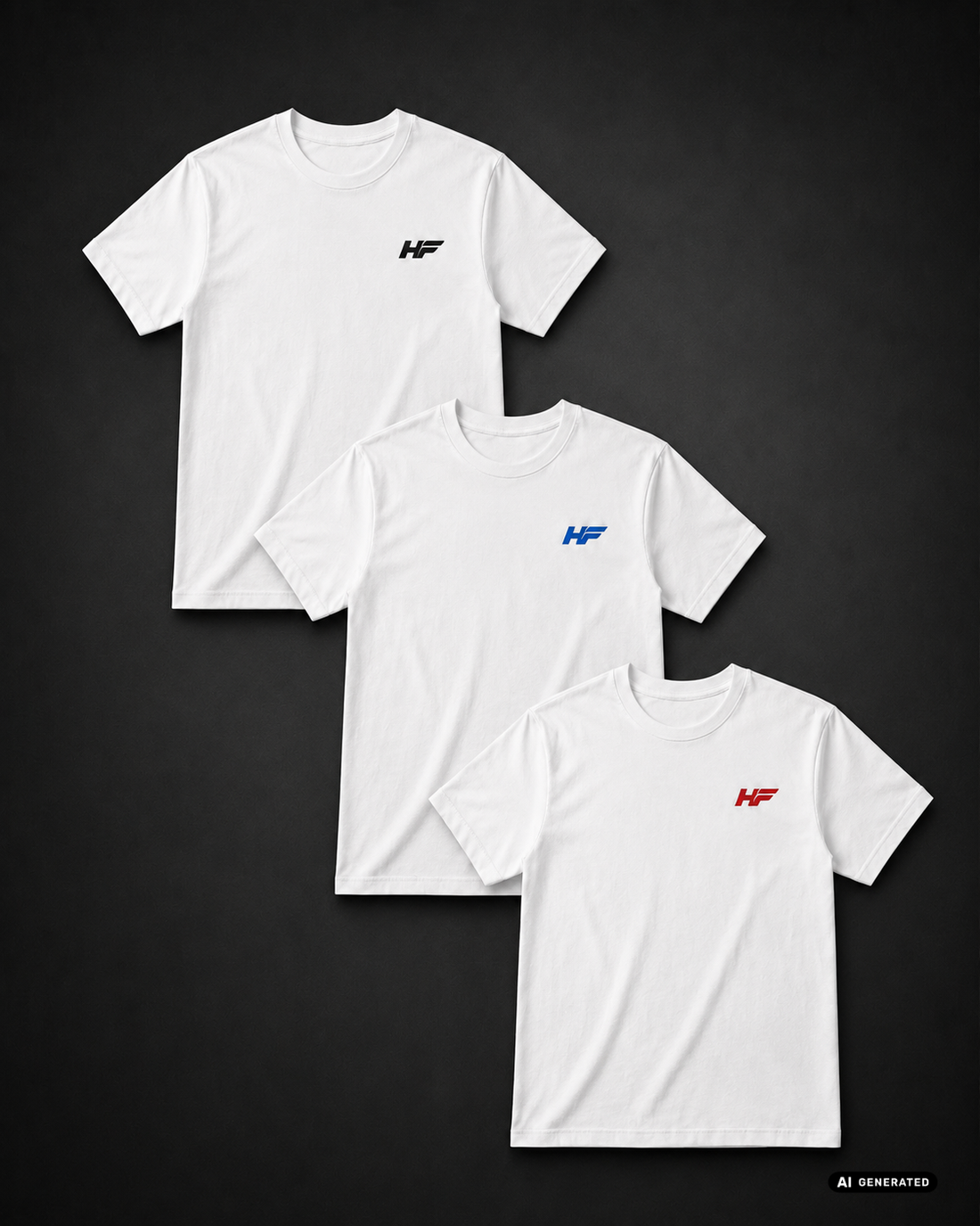 Performance Basic T-Shirt 3er-Set – White